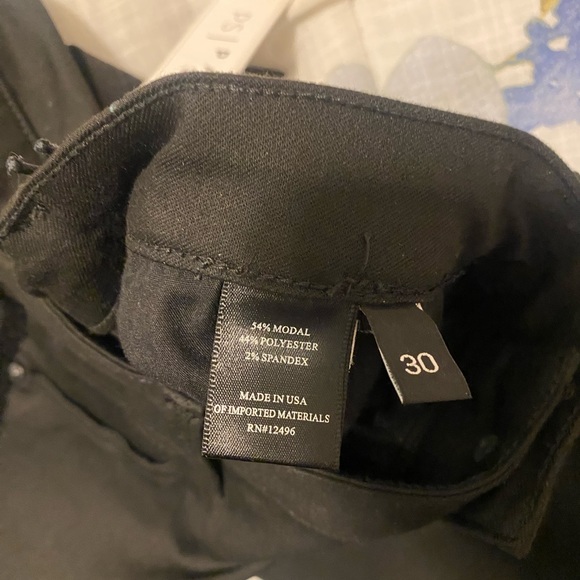 Parker Smith black denim ankle pants - Picture 3 of 6